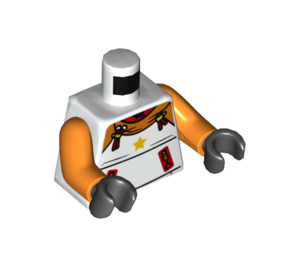 LEGO Tiger Costume Boy Minifig Torso (973 / 76382)