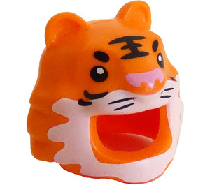 LEGO Tiger Costume Head Cover with Black Stripes (98799)