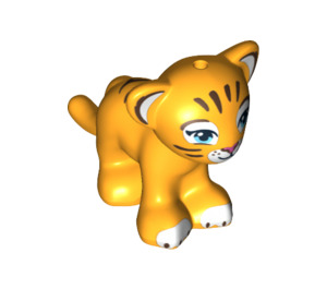 LEGO Tiger Cub with Blue Eyes and White Patches (15633)