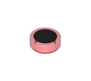 LEGO Tile 1 x 1 Round with Black Circle (35380 / 104631)