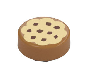 LEGO Tile 1 x 1 Round with Cookie (15828 / 98138)