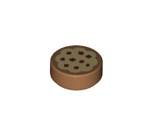 LEGO Tile 1 x 1 Round with Cookie (98138)