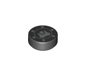 LEGO Tile 1 x 1 Round with Fuel Filler Cap (31906 / 98138)