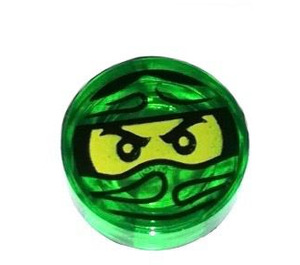 LEGO Tile 1 x 1 Round with Masked Face (98138)