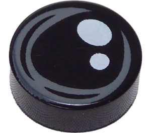 LEGO Tile 1 x 1 Round with Spider eye (39605 / 98138)