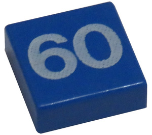 LEGO Tile 1 x 1 with 60 with Groove (3070)