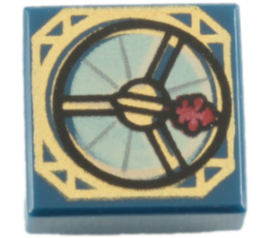 LEGO Tile 1 x 1 with Compass with Groove (3070 / 96357)