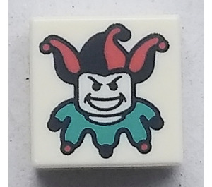LEGO Tile 1 x 1 with Joker with Groove (3070)