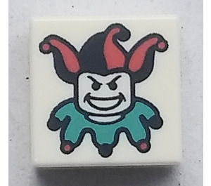 LEGO Fliese 1 x 1 mit Joker mit Nut (3070)