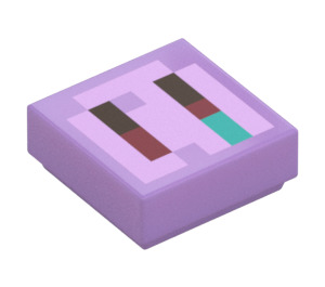 LEGO Tile 1 x 1 with Pixels with Groove (3070 / 106317)