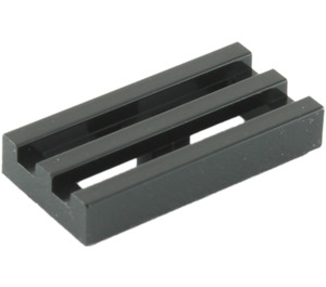 LEGO Tile 1 x 2 Grille (with Bottom Groove) (2412 / 30244)