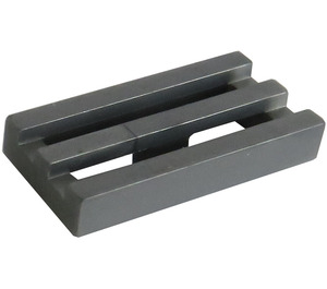 LEGO Tile 1 x 2 Grille (with Bottom Groove) (2412 / 30244)