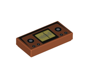 LEGO Tile 1 x 2 with Radio with Groove (3069 / 23080)