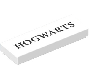 LEGO Tile 1 x 3 with 'HOGWARTS' Sticker (63864)