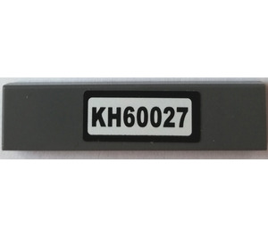 LEGO Tile 1 x 4 with KH60027 Sticker (2431)