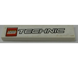 LEGO Tile 1 x 4 with 'LEGO TECHNIC' Sticker (2431)