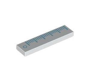 LEGO Tile 1 x 4 with Ruler Marks (2431 / 106004)