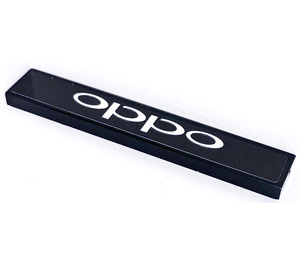 LEGO Tile 1 x 6 with OPPO Sticker (6636)