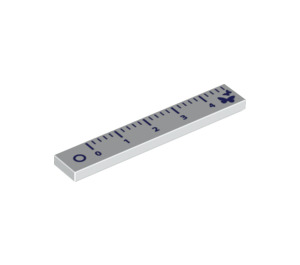 LEGO Tile 1 x 6 with Ruler (6636)