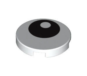 LEGO Tile 2 x 2 Round with Eye with Bottom Stud Holder (14769 / 16424)