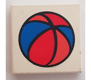 LEGO Tile 2 x 2 with Ball with Groove (3068)
