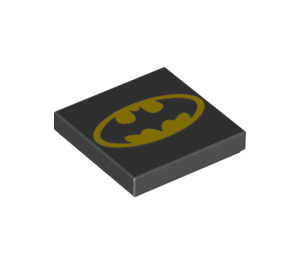 LEGO Tuile 2 x 2 avec Batman avec rainure (3068 / 26253)