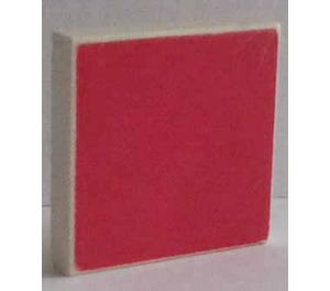 LEGO Tile 2 x 2 with Dark Pink with Groove (3068)