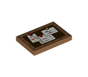 LEGO Tile 2 x 3 with Notice Board (26603 / 109499)