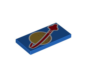 LEGO Tuile 2 x 4 avec Classic Espacer logo (68244 / 87079)