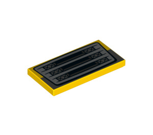 LEGO Tile 2 x 4 with Engine Grille (29855 / 87079)
