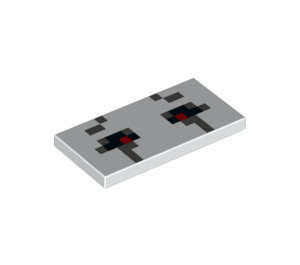 LEGO Tile 2 x 4 with Ghast Eyes (21075 / 87079)