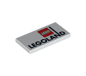 LEGO Tile 2 x 4 with LEGOLAND (14942 / 87079)
