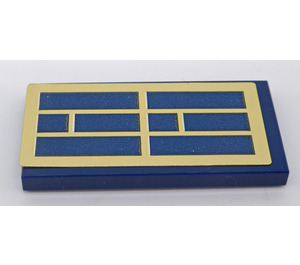 LEGO Tile 2 x 4 with Solar Panel Sticker (87079)