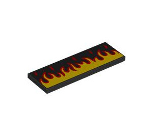 LEGO Tile 2 x 6 with Flames (69729 / 105283)