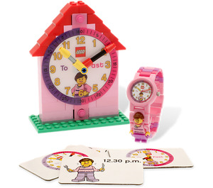 LEGO Time-Teacher Girl Minifigure Watch & Clock - Girl (5001371)