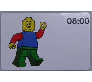 LEGO Time-teaching activity cards 08:00