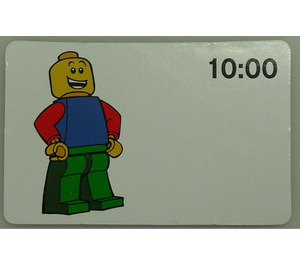 LEGO Time-teaching activity cards 10:00
