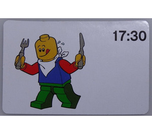 LEGO Time-teaching activity cards 17:30