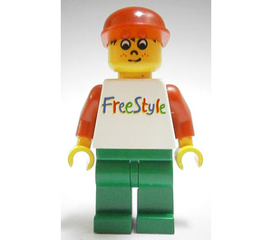 LEGO Timmy mit Freestyle Torso und Grün Beine Minifigur