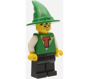 LEGO Timmy met Groen Tovenaar Hoed Minifiguur