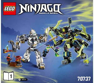 LEGO Titan Mech Battle 70737 Istruzioni