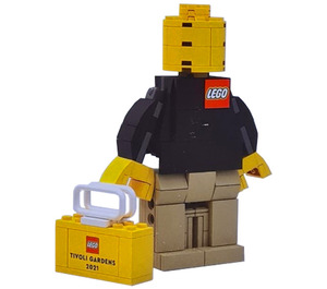 LEGO Tivoli Gardens, Copenhagen brand store associate figure 6384344