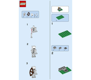 LEGO TNT Launcher and Skeleton 662102 Byggeinstruksjoner