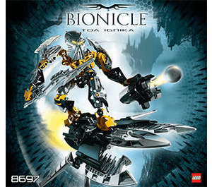 LEGO Toa Ignika Set 8697 Instructions