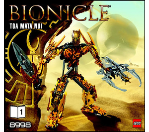 LEGO Toa Mata Nui Set 8998 Instructions