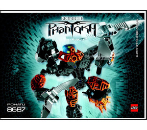 LEGO Toa Pohatu Set 8687 Instructions