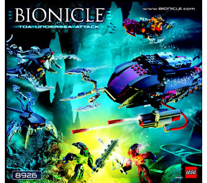 LEGO Toa Undersea Attack Set 8926 Instructions