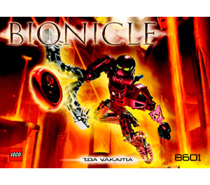 LEGO Toa Vakama (SDCC 2004 exclusive) Set San Diego Comic-Con Exclusive 8601-2 Instructions