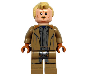 LEGO Tobias Beckett mit Dunkel Beige Outfit Minifigur