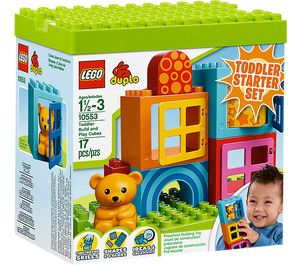 LEGO Toddler Build and Play Cubes Set 10553 Packaging